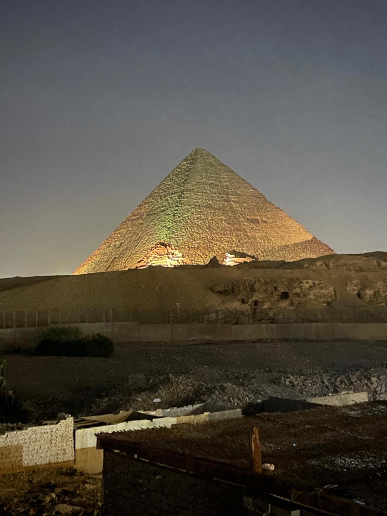 Golden Scarab Pyramids Hotel Kafret el-Gabal Exterior foto